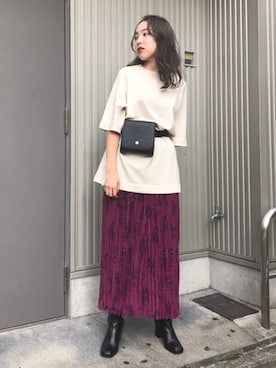 MOUSSY OFFICIALさん（レディース・157cm）の秋コーディネート
