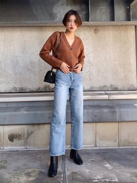 MOUSSY OFFICIALさん（レディース・167cm）の秋コーディネート