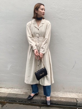 MOUSSY OFFICIALさん（レディース・158cm）の秋コーディネート