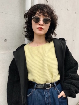 MOUSSY OFFICIALさん(レディース・161cm)の冬コーディネート