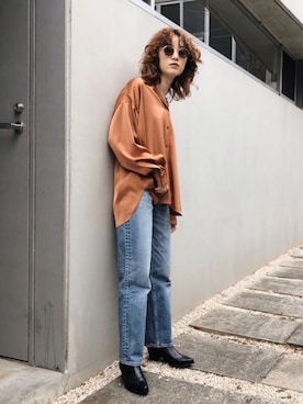 MOUSSY OFFICIALさん（レディース・161cm）の春コーディネート
