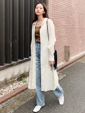 MOUSSY OFFICIALさん（レディース・168cm）の春コーディネート