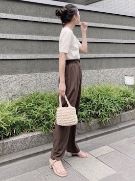MOUSSY OFFICIALさん（レディース・167cm）の夏コーディネート