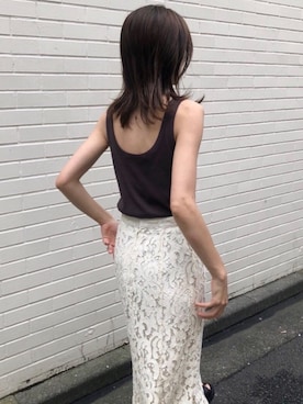 MOUSSY OFFICIALさん（レディース・158cm）の夏コーディネート