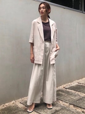 MOUSSY OFFICIALさん(レディース・158cm)の夏コーディネート