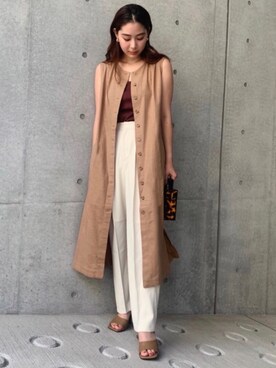MOUSSY OFFICIALさん(レディース・162cm)の夏コーディネート