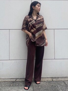 MOUSSY OFFICIALさん(レディース・158cm)の夏コーディネート