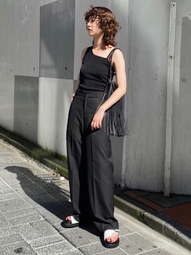 MOUSSY OFFICIALさん(レディース・161cm)の夏コーディネート