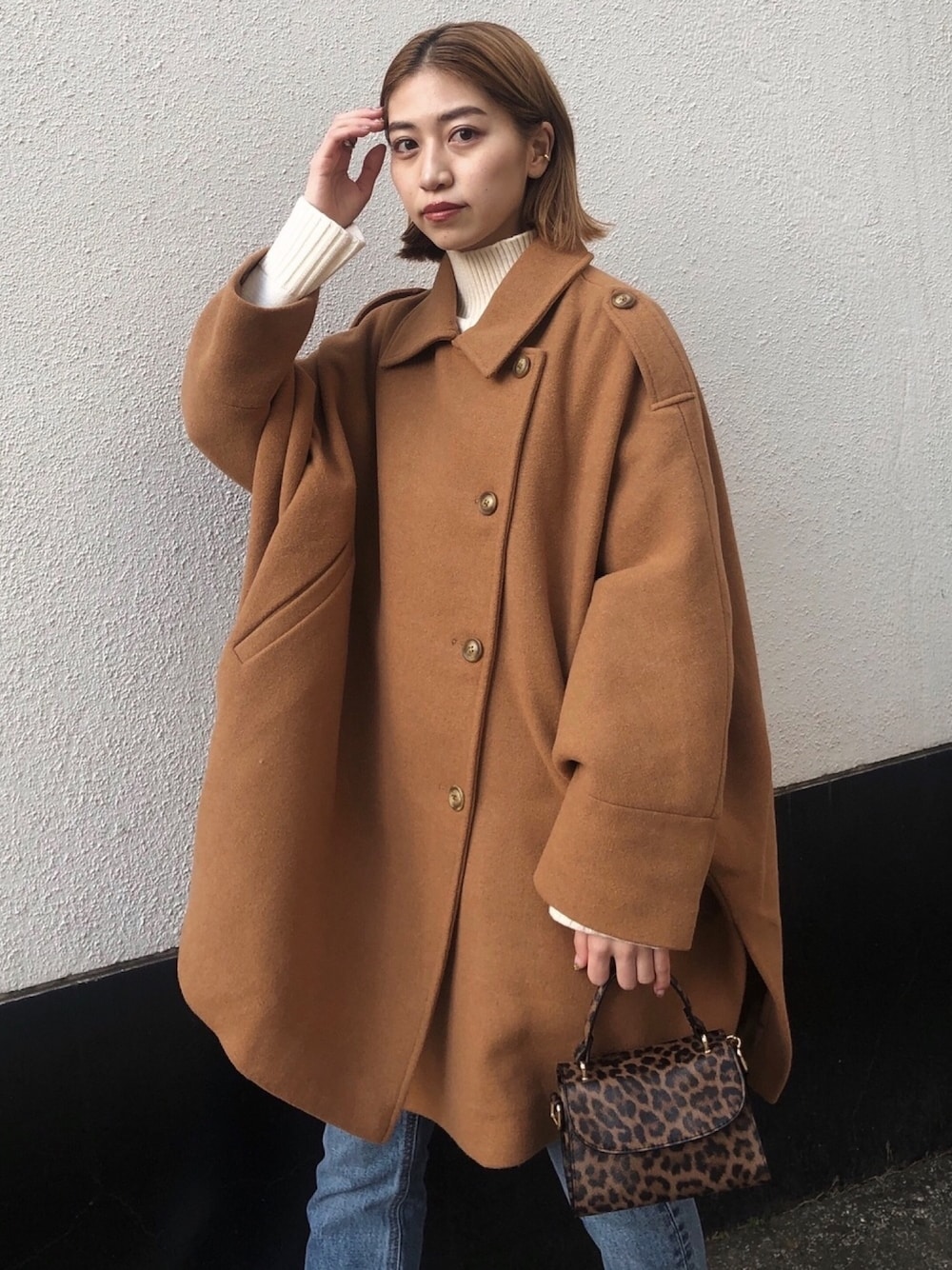 moussy コート　ポンチョ型　ジャケット　秋用 moussy コート ポンチョ型 ジャケット 秋用 MOUSSY（マウジー