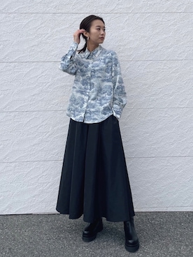 「トワルドジュイ」｜MOUSSY OFFICIALさん（レディース・168cm）の冬コーディネート