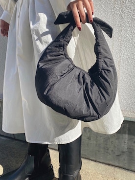 「moussy」｜「アイテム（シャツワンピース）」を使った、MOUSSY OFFICIALさん（レディース・158cm）の冬コーディネート