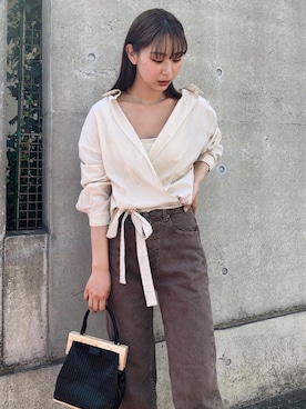 MOUSSY OFFICIALさん(レディース・162cm)の春コーディネート