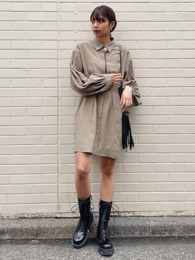 MOUSSY OFFICIALさん（レディース・164cm）の春コーディネート