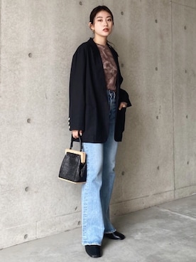 MOUSSY OFFICIALさん（レディース・158cm）の春コーディネート
