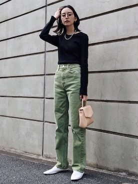 MOUSSY OFFICIALさん(レディース・168cm)の春コーディネート
