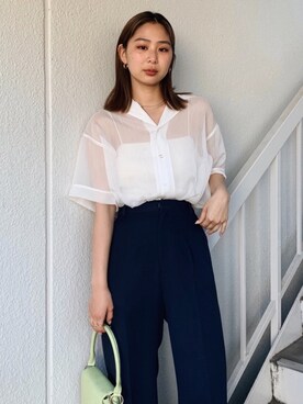 MOUSSY OFFICIALさん（レディース・162cm）の春コーディネート