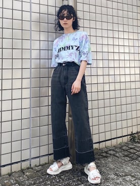 MOUSSY OFFICIALさん（レディース・161cm）の春コーディネート