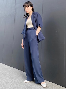 「moussy」｜「アイテム（その他アウター）」を使った、MOUSSY OFFICIALさん（レディース・164cm）の春コーディネート