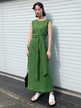 MOUSSY OFFICIALさん（レディース・161cm）の夏コーディネート