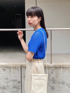 MOUSSY OFFICIALさん（レディース・164cm）の夏コーディネート