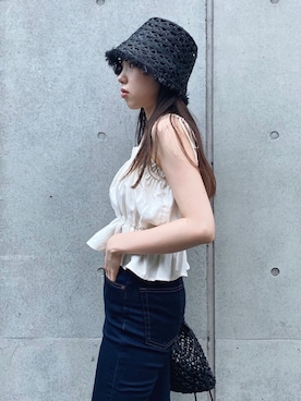 MOUSSY OFFICIALさん(レディース・157cm)の夏コーディネート