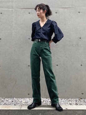 MOUSSY OFFICIALさん(レディース・161cm)の夏コーディネート