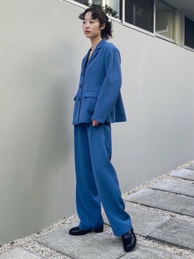 「秋トレンド2021」｜「アイテム（ジャケット/アウター）」を使った、MOUSSY OFFICIALさん（レディース・161cm）の夏コーディネート