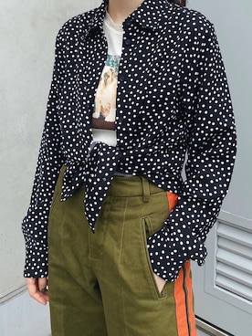 MOUSSY OFFICIALさん（レディース・157cm）の秋コーディネート