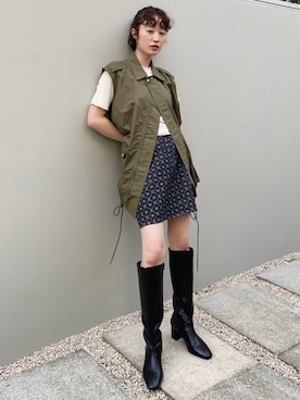 MOUSSY OFFICIALさん（レディース・161cm）の秋コーディネート