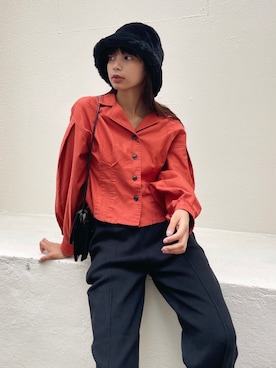 MOUSSY OFFICIALさん（レディース・164cm）の秋コーディネート