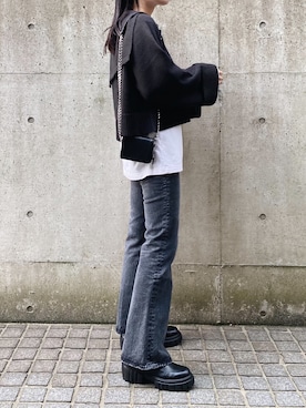 MOUSSY OFFICIALさん（レディース・164cm）の秋コーディネート