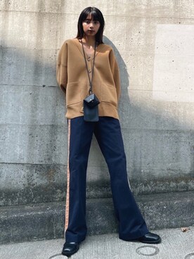 MOUSSY　SIDE LINE WIDE STRAIGHT