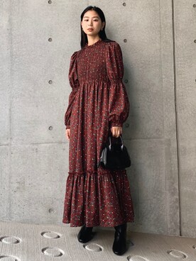 MOUSSY OFFICIALさん（レディース・162cm）の秋コーディネート