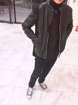 あたりめさん（メンズ・175cm）の冬コーディネート