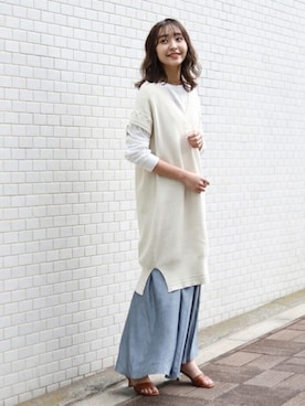 「SLOBE IENA」｜ryokaさん（レディース・163cm）の冬コーディネート