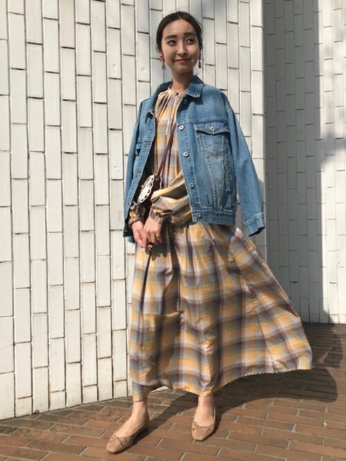 ryoka(SLOBE IENA天王寺店)｜SLOBE IENAのデニムジャケットを使ったコーディネート - WEAR
