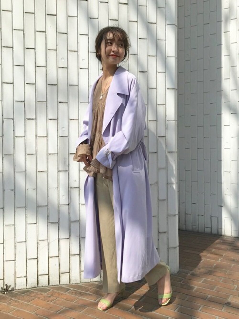 SLOBE IENA（スローブイエナ）の「ニュアンスBIGカラーコート