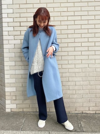SLOBE IENA（スローブイエナ）の「ウールダブルクロスクルー