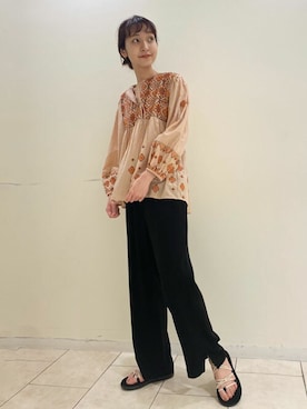 「SLOBE IENA」｜ryokaさん（レディース・163cm）の春コーディネート