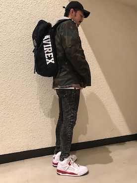 RYO-TAさん(メンズ・177cm)の冬コーディネート