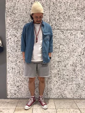 「横浜」｜RYO-TAさん（メンズ・177cm）の夏コーディネート