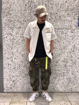 「横浜」｜RYO-TAさん（メンズ・177cm）の夏コーディネート