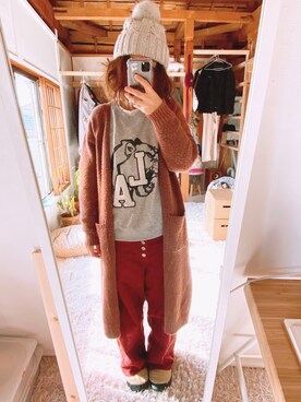 スウェットを使った 部屋着 のレディース人気ファッションコーディネート Wear