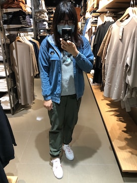 「にゃー（ニャー）のアイテム（ジャケット/アウター）」を使った、Atobeさん（レディース・167cm）の秋コーディネート