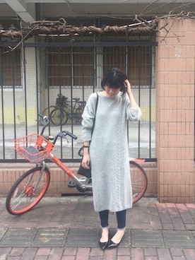 「Solvil et Titusのアイテム」を使った、soshieiさん（レディース・158cm）の冬コーディネート