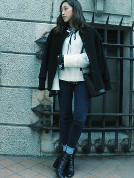 みにあやさん（レディース・150cm）の冬コーディネート