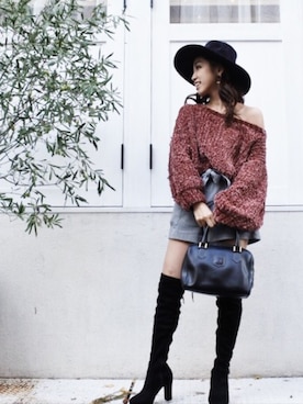 みにあやさん(レディース・150cm)の冬コーディネート