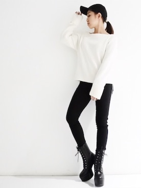 みにあやさん（レディース・150cm）の冬コーディネート