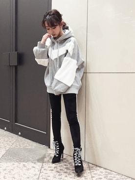 みにあやさん（レディース・150cm）の冬コーディネート