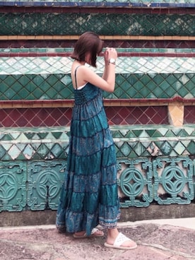 「TAI（タイ）のアイテム」を使った、みにあやさん（レディース・150cm）の秋コーディネート